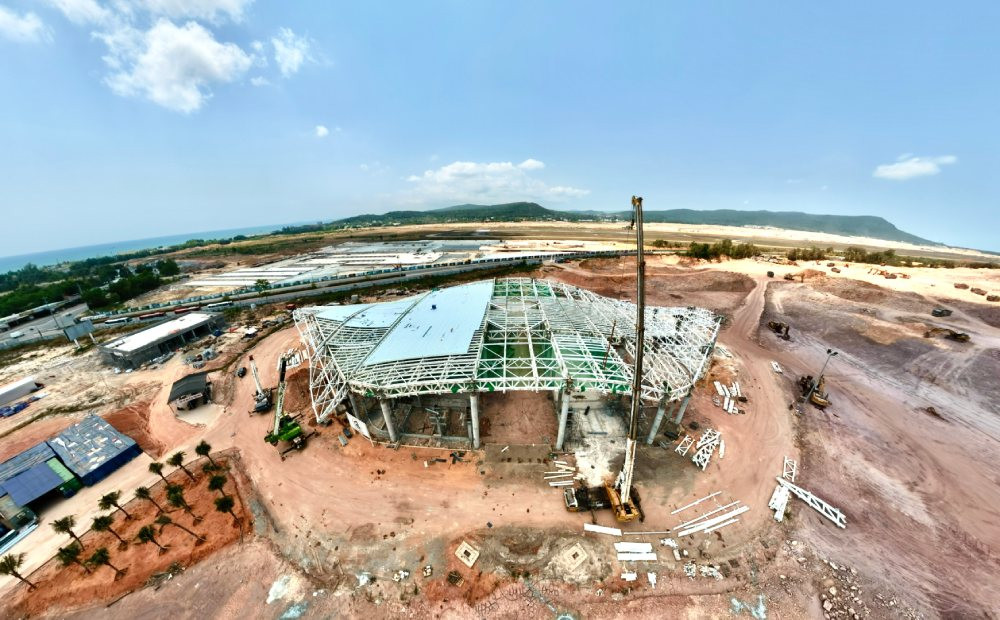 Thần tốc như Sun Group: Hạng mục trọng điểm tại sân bay 'Changi thứ 2' của Việt Nam sắp hoàn thiện- Ảnh 3. Thần tốc như Sun Group: Hạng mục trọng điểm tại sân bay 'Changi thứ 2' của Việt Nam sắp hoàn thiện- Ảnh 3.
