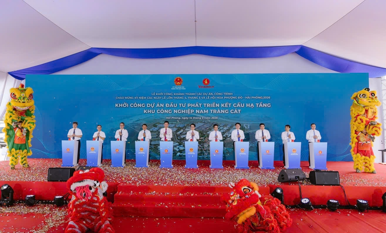 Vinhomes chính thức khởi công dự án 2.200 tỷ, tạo việc làm cho hàng chục nghìn lao động