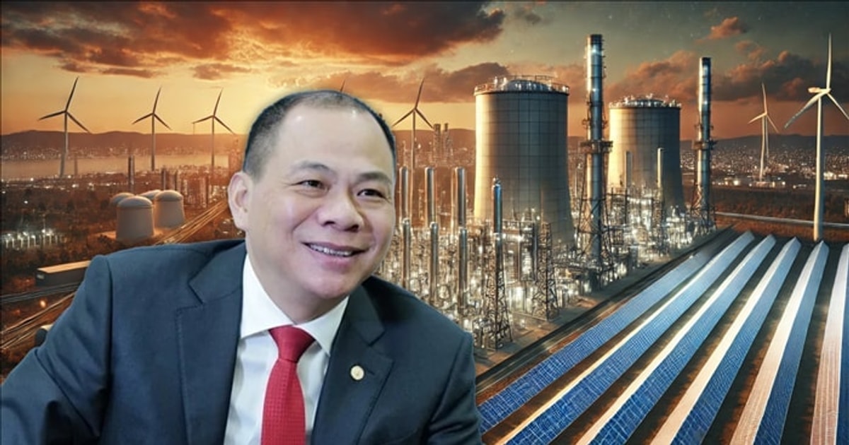 Vượt Vingroup, công ty năng lượng của ông Phạm Nhật Vượng tăng vốn lên gần 80.000 tỷ đồng