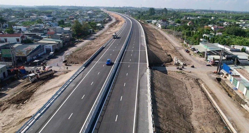 Ngày mai, xe từ cao tốc Long Thành sang cao tốc Biên Hòa - Vũng Tàu phải đi vòng thêm 18 km thay vì quãng đường chưa đến 1 km