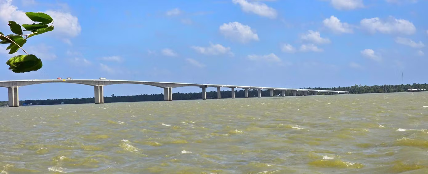 Cầu Cổ Chiên 2 cách cầu Cổ Chiên hiện hữu khoảng 30km về phía hạ lưu. 3.500 tỷ đồng làm cầu Cổ Chiên 2 - Ảnh 1.