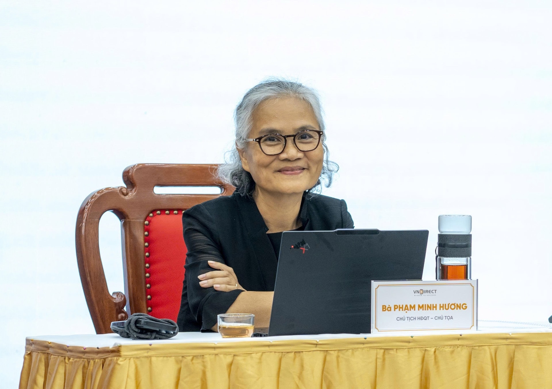 Chủ tịch Phạm Minh Hương: Chưa bao giờ tôi bình tĩnh và tự tin với VNDirect như giai đoạn này