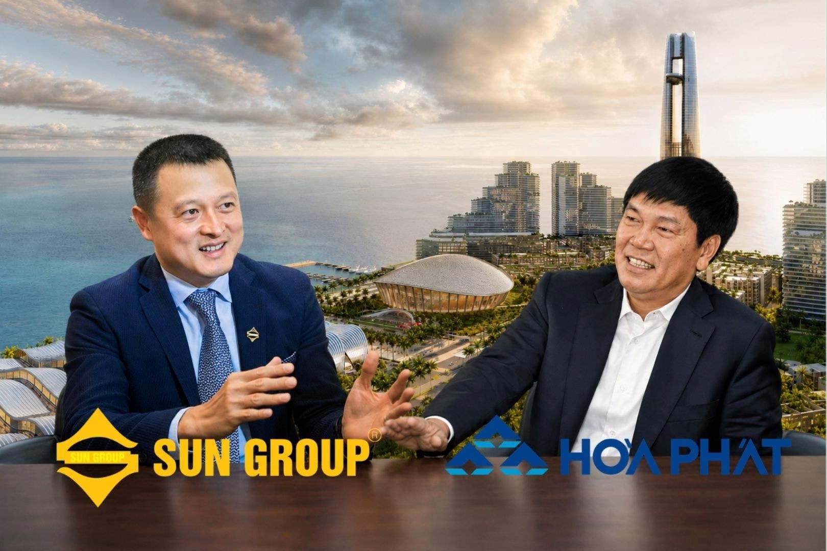 Hòa Phát (HPG) xác nhận đang cung cấp thép cho loạt dự án của Sun Group