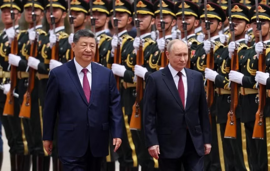 Tổng thống Putin tại Bắc Kinh: 'Một ngày không gặp tựa ba thu' - Ảnh 1.