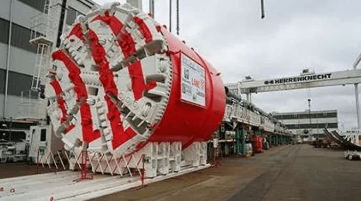 Mua máy đào hầm TBM hiện đại để thi công đường hầm chống tràn nước thải - Ảnh 1.