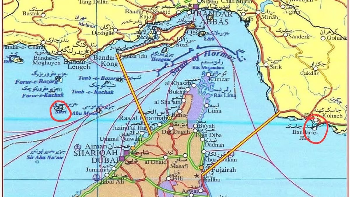 Iran công bố bản đồ kiểm soát quanh eo biển Hormuz - Ảnh 1.