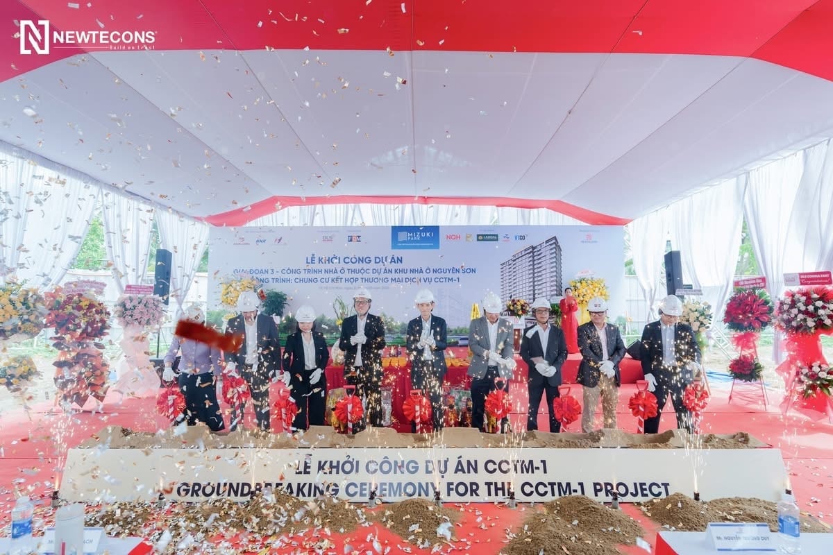 Nam Long (NLG) vào giai đoạn tăng tốc, khởi công thêm dự án mới tại đô thị tích hợp Mizuki Park Nam Long (NLG) vào giai đoạn tăng tốc, khởi công thêm dự án mới tại đô thị tích hợp Mizuki Park