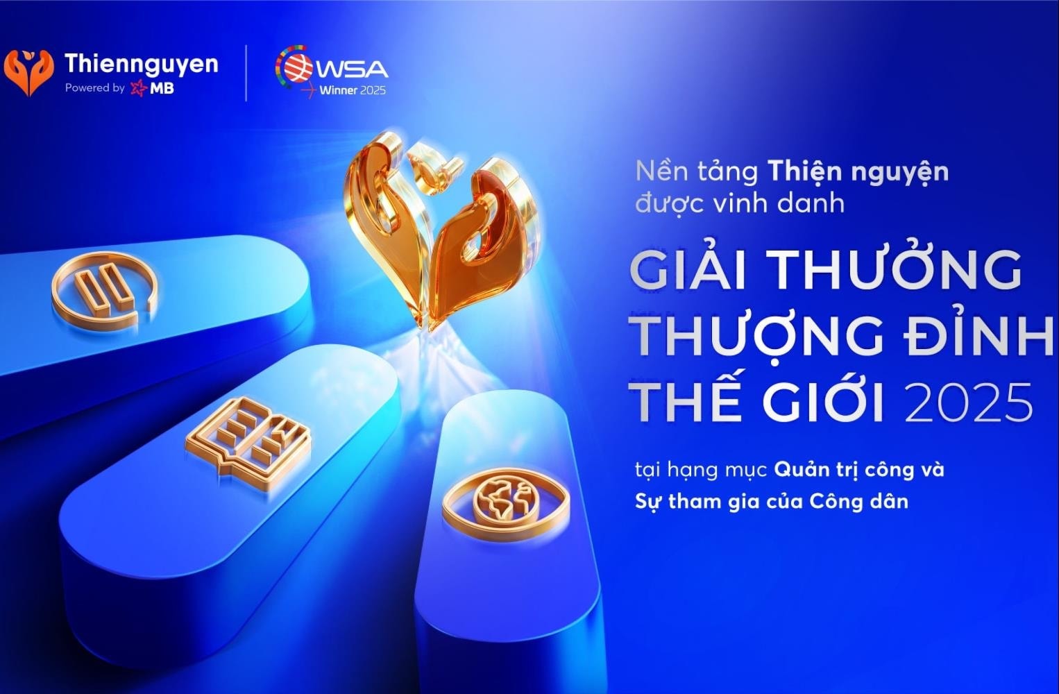 Nền tảng Thiện nguyện: Giải pháp công nghệ vì cộng đồng được vinh danh quốc tế