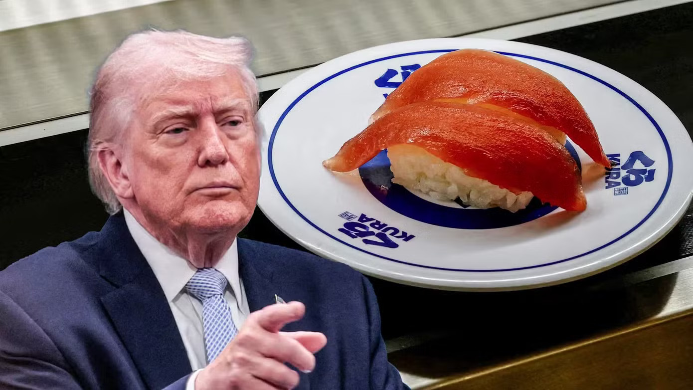 Tổng thống Mỹ Trump đầu tư triệu đô vào chuỗi nhà hàng sushi băng chuyền - Ảnh 1.