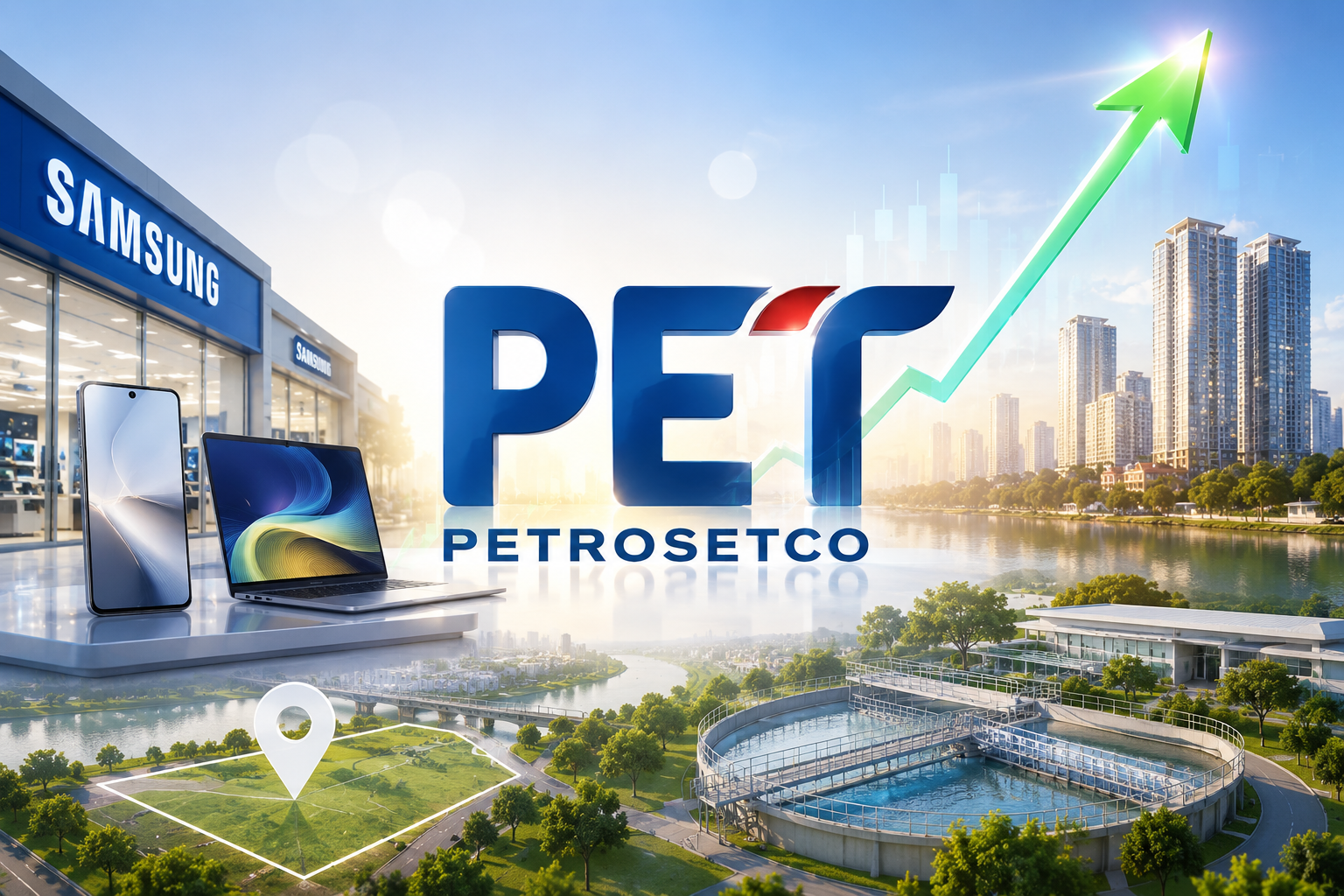 Petrosetco (PET): Cổ phiếu bán lẻ đang kể câu chuyện bất động sản và hạ tầng nước sạch