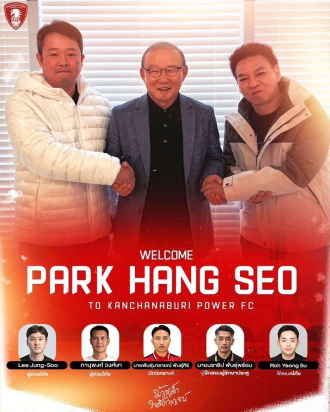 Ông Park Hang-seo chính thức trở thành HLV trưởng một CLB tại Thái Lan - Ảnh 1.