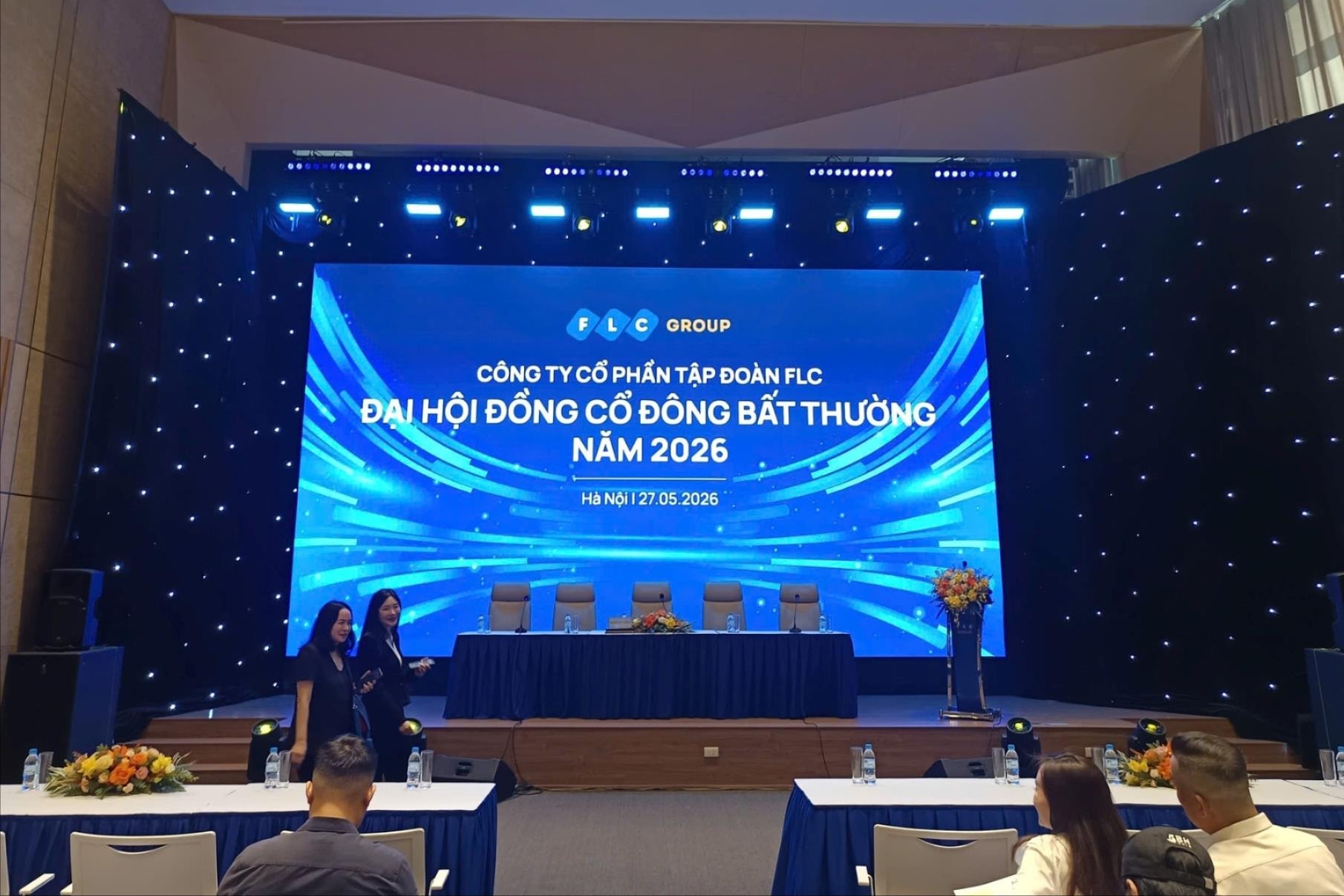 [Live] Nóng ĐHĐCĐ Tập đoàn FLC: Hàng trăm cổ đông có mặt, sắp bầu nhân sự cấp cao
