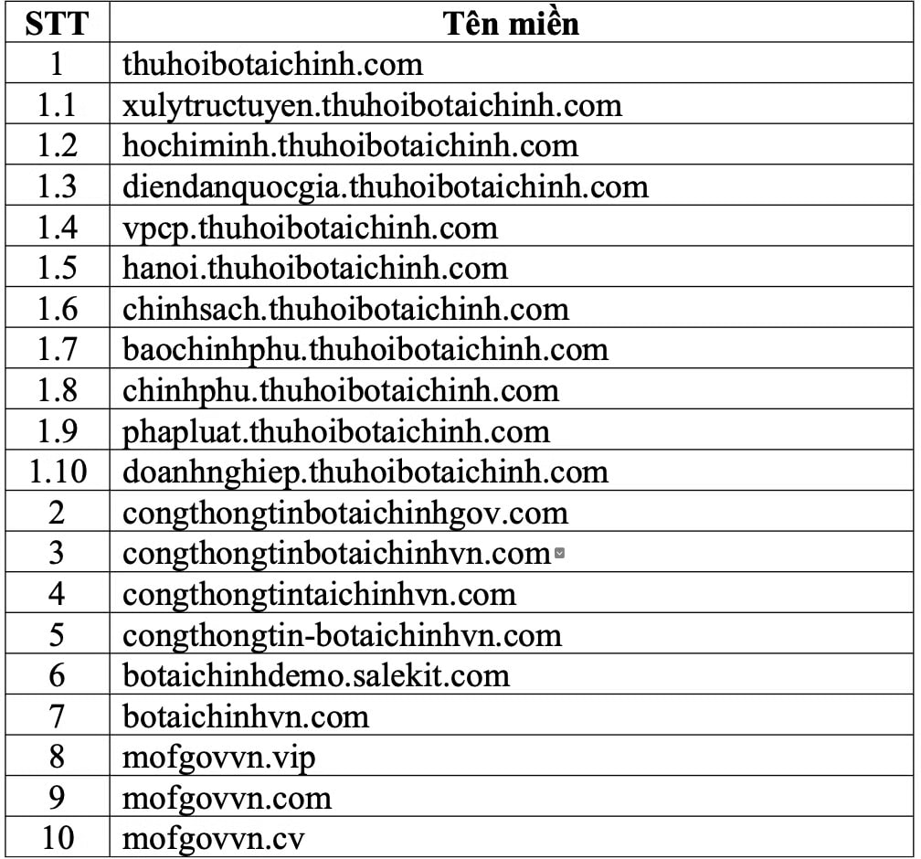 Mạo danh Bộ Tài chính để lừa đảo gia tăng - Ảnh 1.
