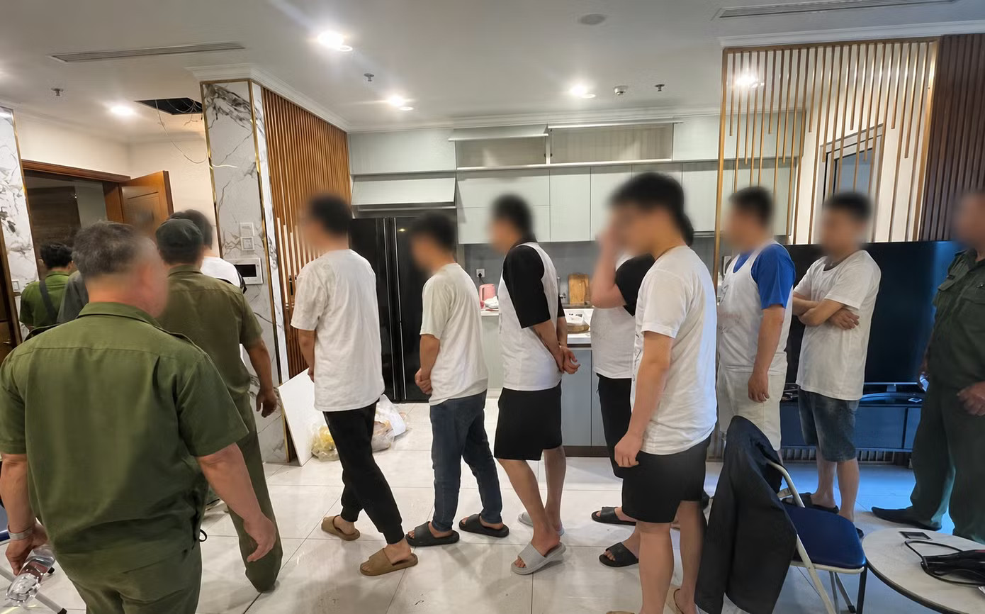 Phát hiện 11 người nước ngoài có dấu hiệu hoạt động tội phạm tại chung cư cao cấp - Ảnh 4.