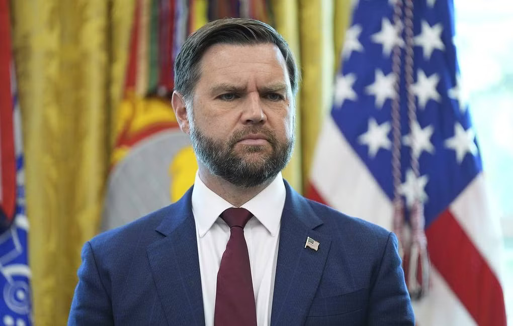 Phó Tổng thống Mỹ JD Vance. Phó Tổng thống Mỹ JD Vance: Vấn đề hạt nhân của Iran đang trong quá trình giải quyết - Ảnh 1.