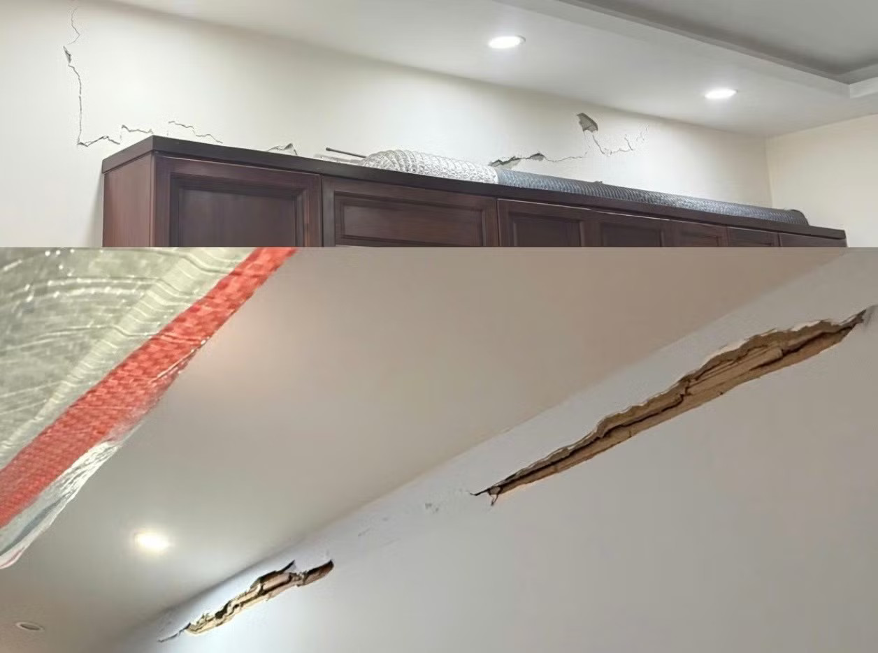 Chung cư 36 tầng ở TPHCM nứt gãy, hàng trăm hộ dân cầu cứu - Ảnh 3.