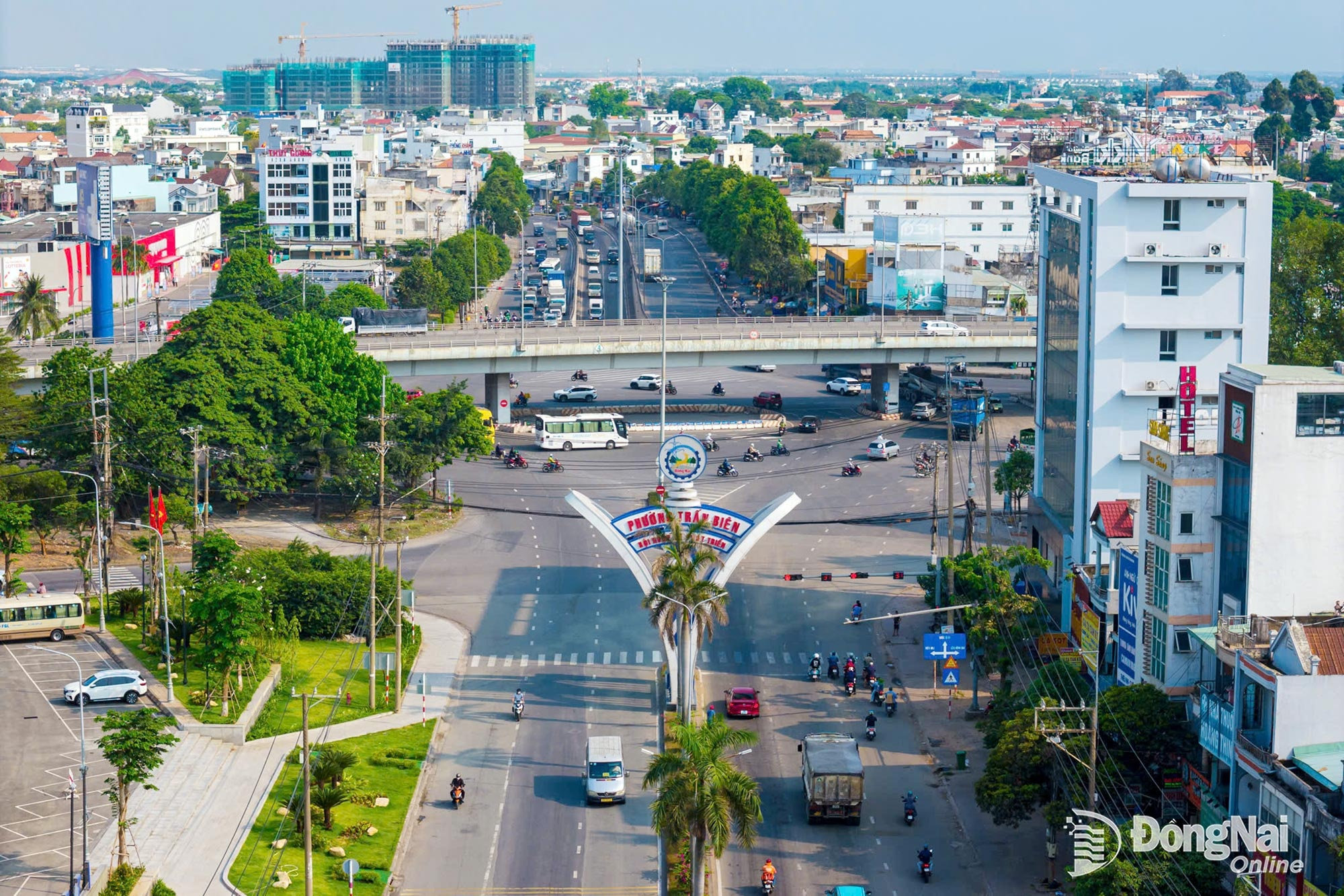 Một góc của TP. Đồng Nai. Nguồn ảnh: Báo Đồng Nai Một góc của TP. Đồng Nai. Nguồn ảnh: Báo Đồng Nai