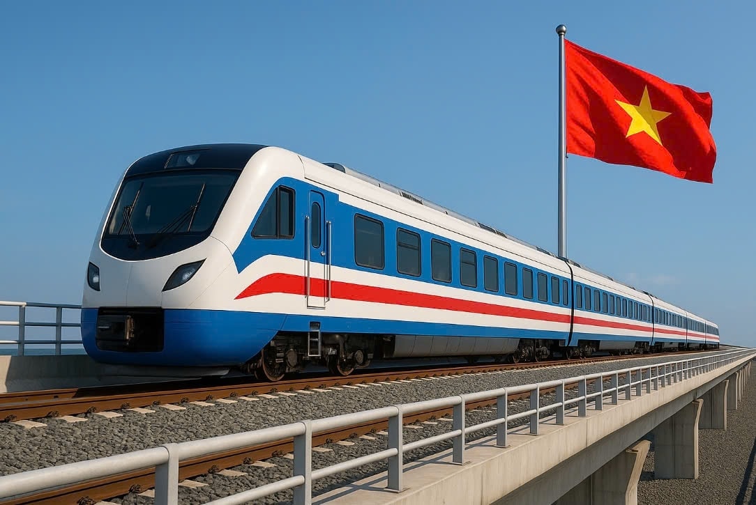 Đường sắt Việt Nam ra mắt tàu chuyên xa đầu tiên có 'toa xe chỉ huy' tích hợp công nghệ số, hướng tới khai thác phân khúc doanh nghiệp