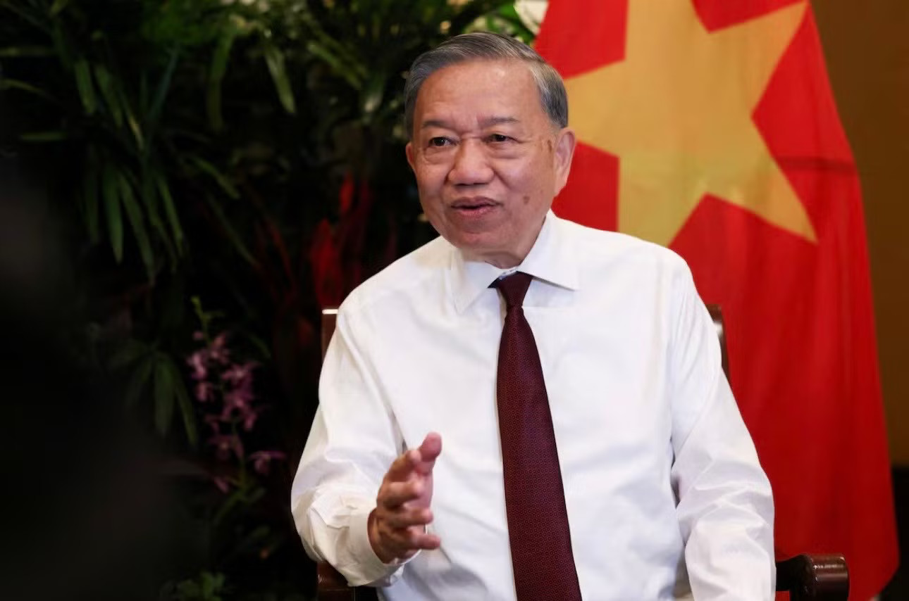 Tổng Bí thư, Chủ tịch nước Tô Lâm trong cuộc trả lời phỏng vấn Reuters Tổng Bí thư, Chủ tịch nước Tô Lâm: Việt Nam không tiếp cận quan hệ với nước lớn từ lăng kính an ninh - Ảnh 1.