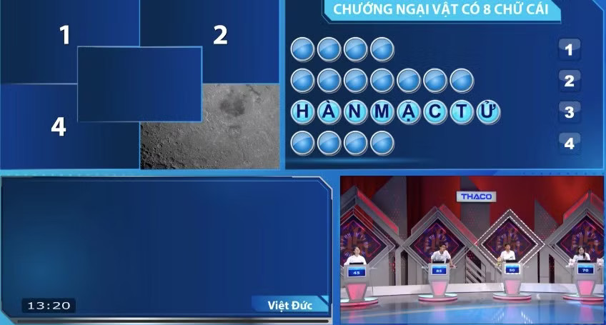 Việt Đức nhanh chóng giải mã ẩn số chướng ngại vật. Nữ sinh Vinschool sở hữu điểm SAT top đầu thế giới, ngược dòng giành vòng nguyệt quế Olympia - Ảnh 3.