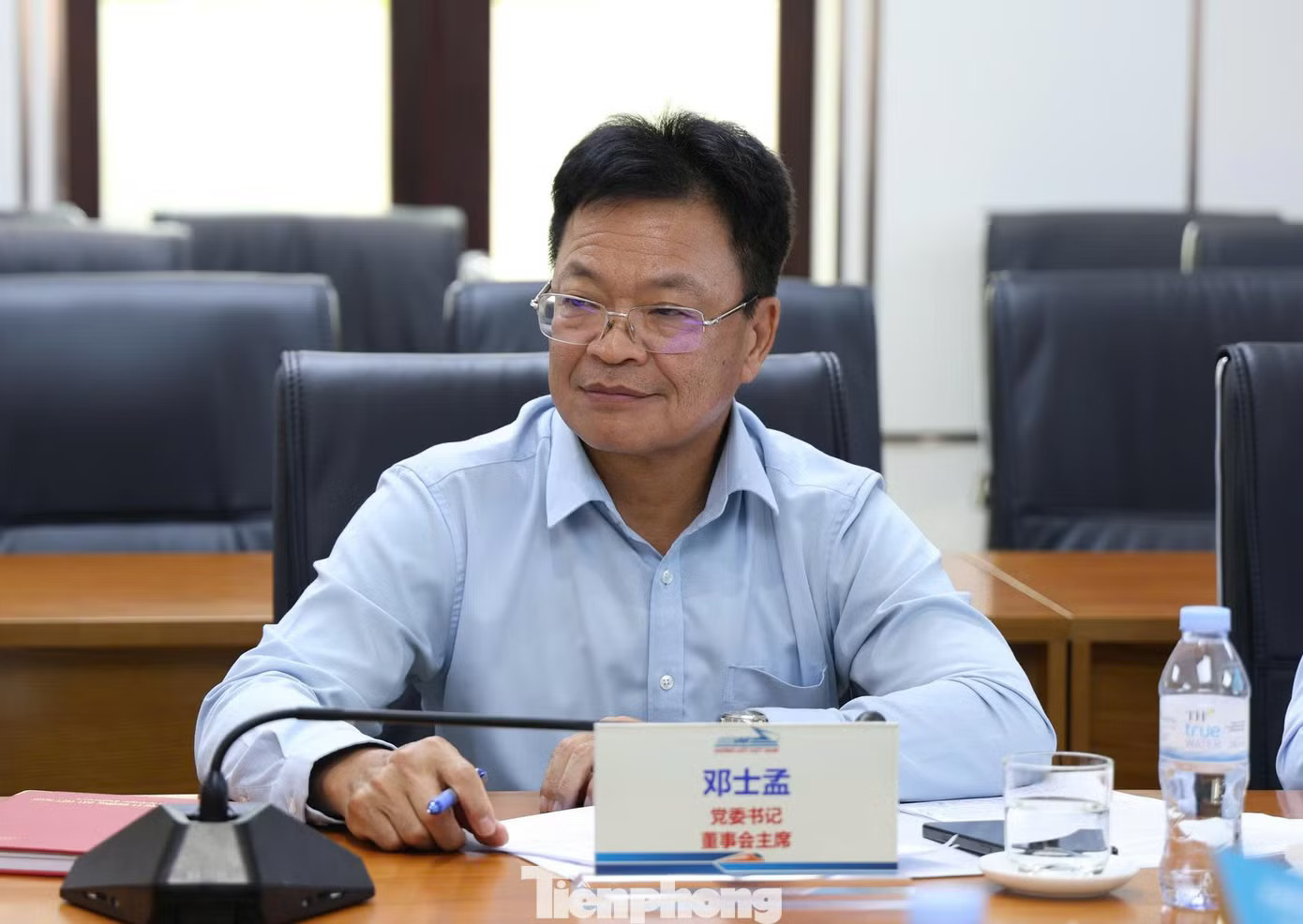 Ông Đặng Sỹ Mạnh - Chủ tịch Hội đồng thành viên VNR. Ảnh: Lộc Liên. Lộ diện doanh nghiệp chào giá gói thầu vận hành đường sắt ở Phú Quốc - Ảnh 2.