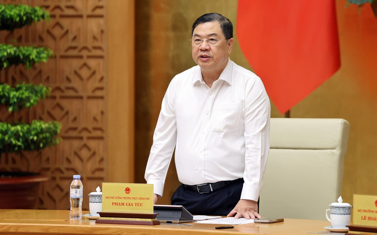Phó Thủ tướng Thường trực Phạm Gia Túc. Nguồn ảnh: Báo Chính phủ Phó Thủ tướng Thường trực Phạm Gia Túc. Nguồn ảnh: Báo Chính phủ