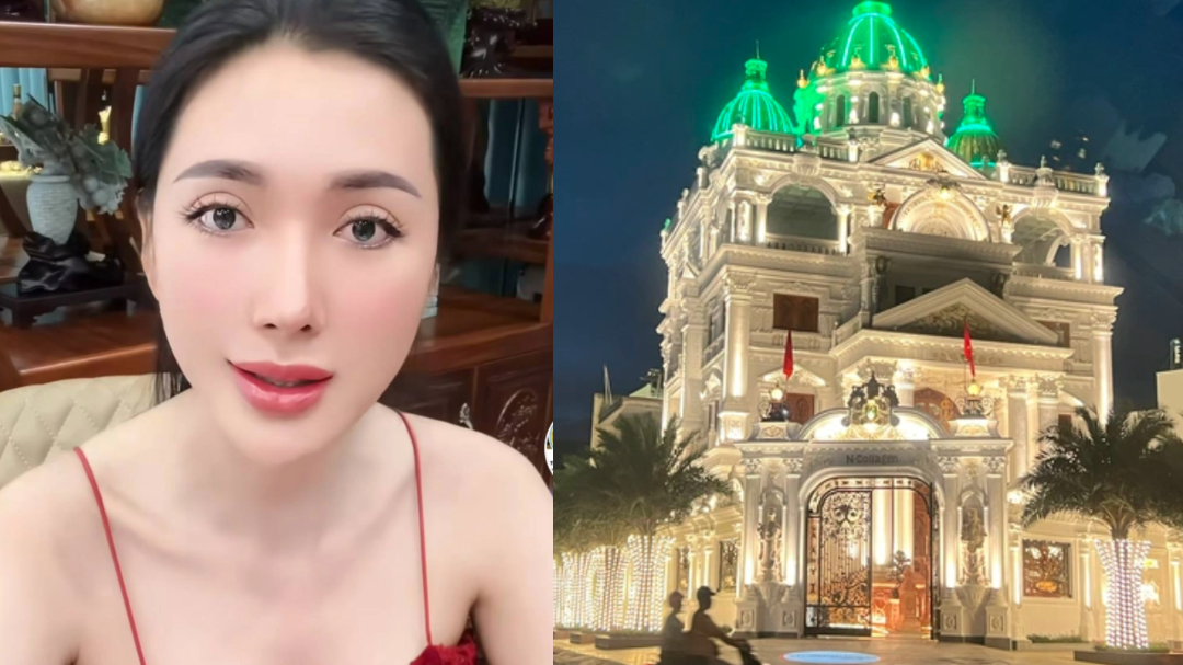 Nữ CEO miền Tây SN 1995 sở hữu lâu đài rộng 1.000m² trị giá 500 tỷ, đồ hiệu đổ đống, dùng túi tiền tỷ để đựng trái cây