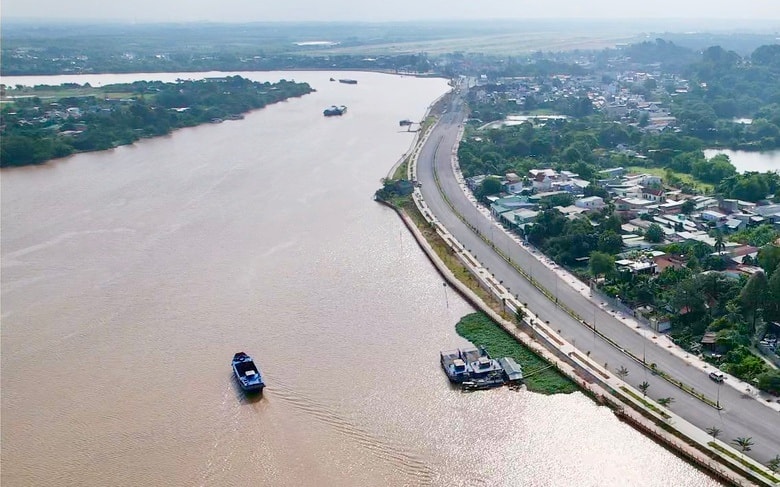 Sắp khởi công xây dựng cầu hơn 2.200 tỷ nối thông 2 thành phố trực thuộc Trung ương, xóa bỏ bến phà đã có từ lâu- Ảnh 1.