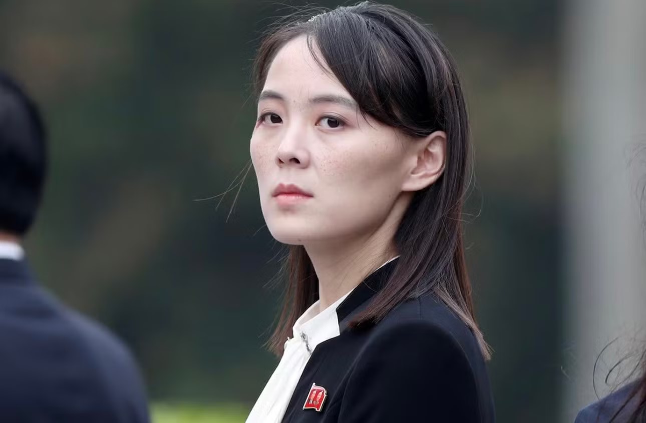 Bà Kim Yo Jong - em gái của Chủ tịch Triều Tiên Kim Jong Un. (Ảnh: Reuters) Triều Tiên tái khẳng định vị thế hạt nhân - Ảnh 1.