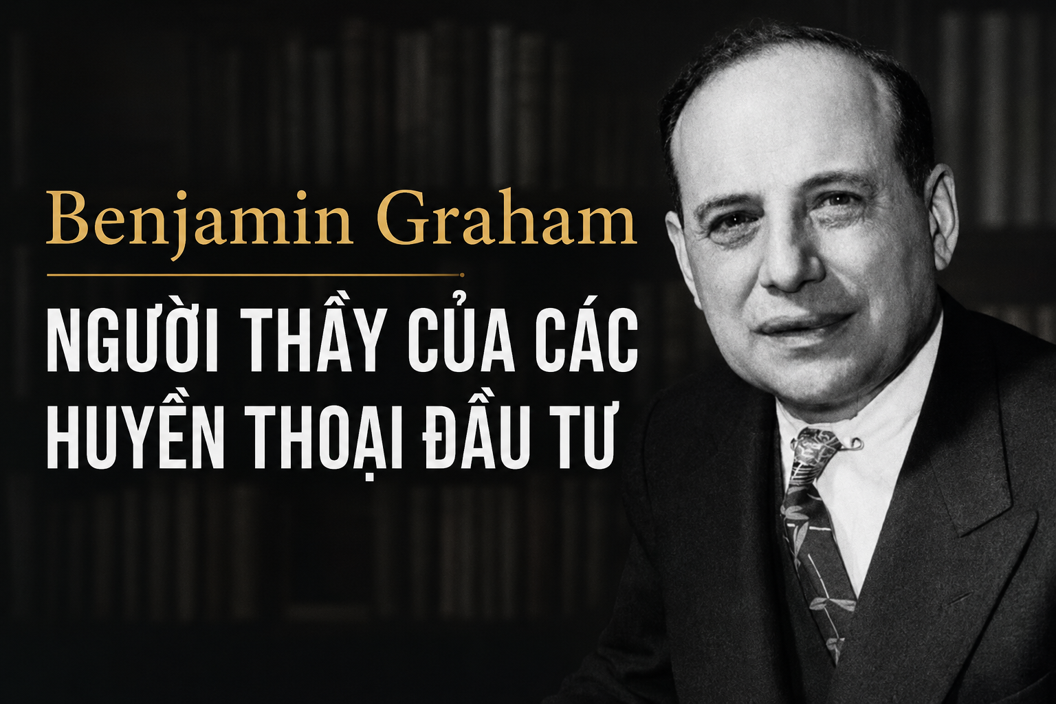 Cổ phiếu dưới giá trị sổ sách: Bài học Benjamin Graham và chiếc bẫy P/B thấp trên sàn chứng khoán Việt Nam