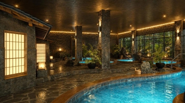 Tỉnh là ‘Việt Nam thu nhỏ’ lần đầu tiên có tổ hợp căn hộ tích hợp khoáng nóng onsen trên cao- Ảnh 2.