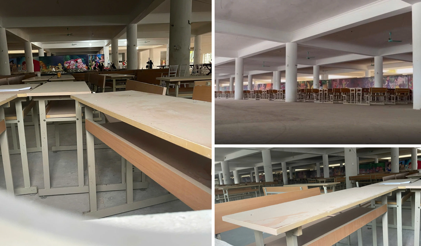 Cảnh hoang vắng tại ngôi trường đại học hơn 10ha sau 1 năm bị Bộ Giáo dục đình chỉ hoạt động- Ảnh 3. Cảnh hoang vắng tại ngôi trường đại học hơn 10ha sau 1 năm bị Bộ Giáo dục đình chỉ hoạt động- Ảnh 3.