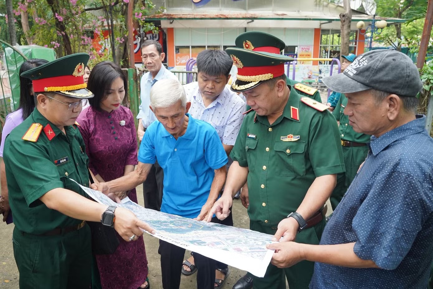 Cận cảnh Công viên Lê Thị Riêng - nơi nghi có mộ liệt sĩ hy sinh năm Mậu Thân 1968 - Ảnh 7.