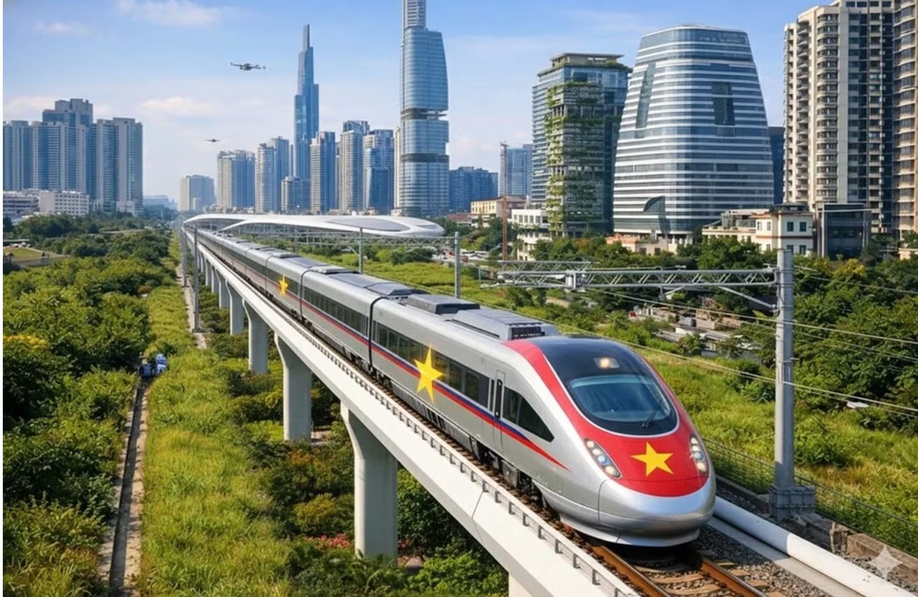 Đẩy nhanh tiến độ dự án quan trọng quốc gia, trọng điểm ngành giao thông vận tải. Đẩy nhanh tiến độ dự án đường sắt tốc độ cao trục Bắc- Nam - Ảnh 2.
