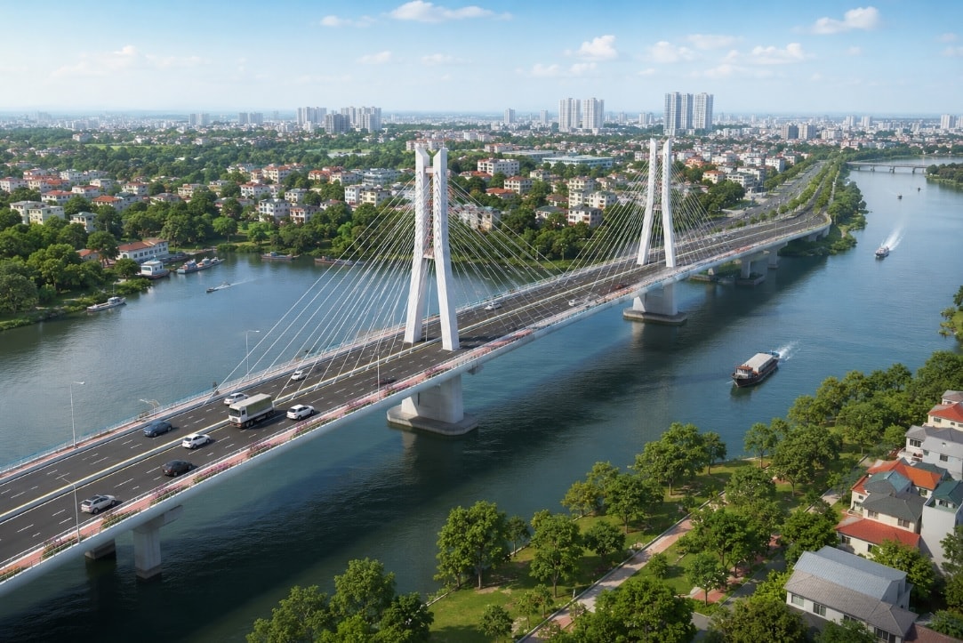 TP giàu nhất Việt Nam sắp làm cầu hơn nghìn tỷ, xóa bỏ cây cầu sắt tạm đã xuống cấp- Ảnh 2. TP giàu nhất Việt Nam sắp làm cầu hơn nghìn tỷ, xóa bỏ cây cầu sắt tạm đã xuống cấp- Ảnh 2.