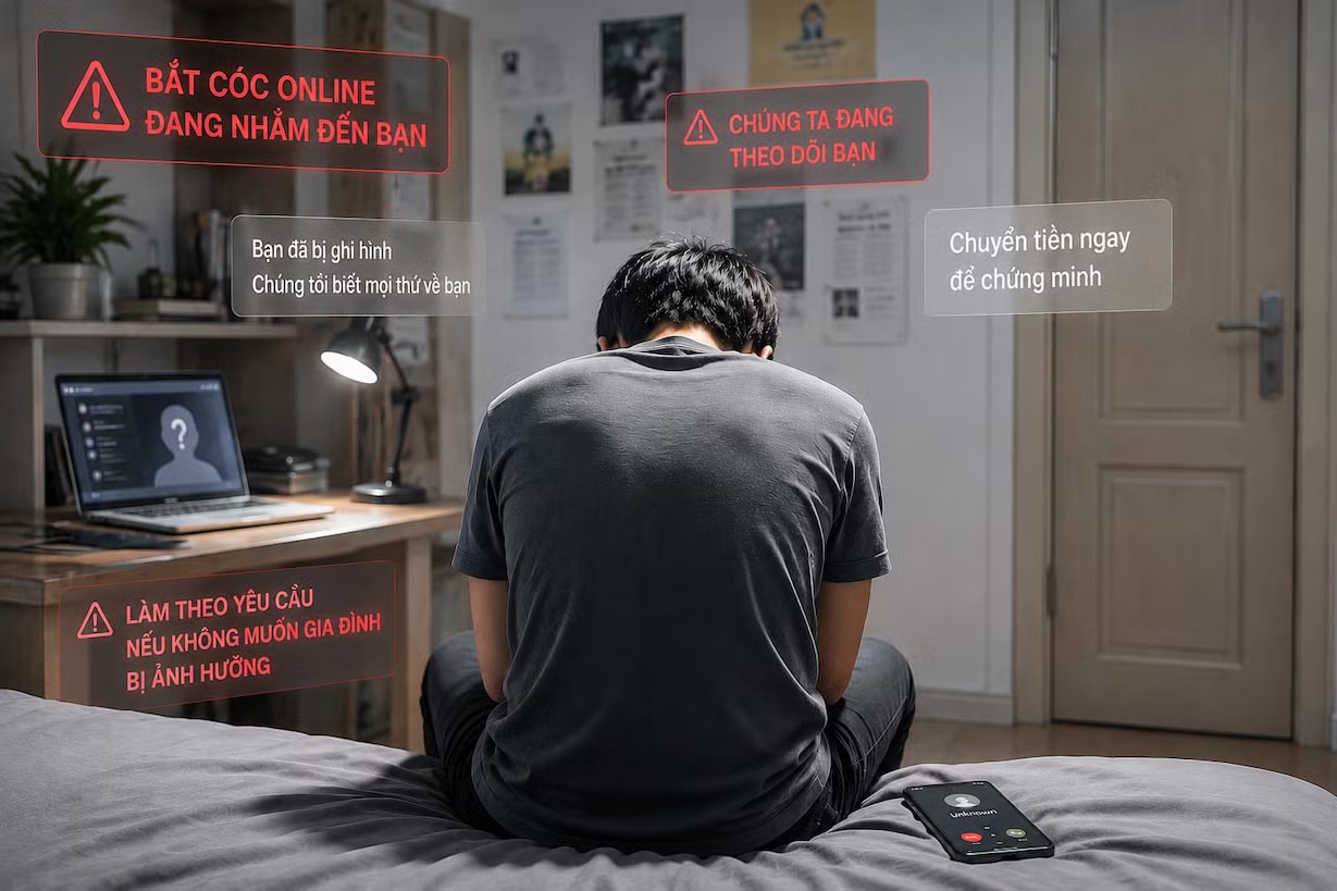 Hình thức bắt cóc online thường nhắm vào sinh viên, người trẻ tuổi. Lo ngại bắt cóc online với người trẻ - Ảnh 1.