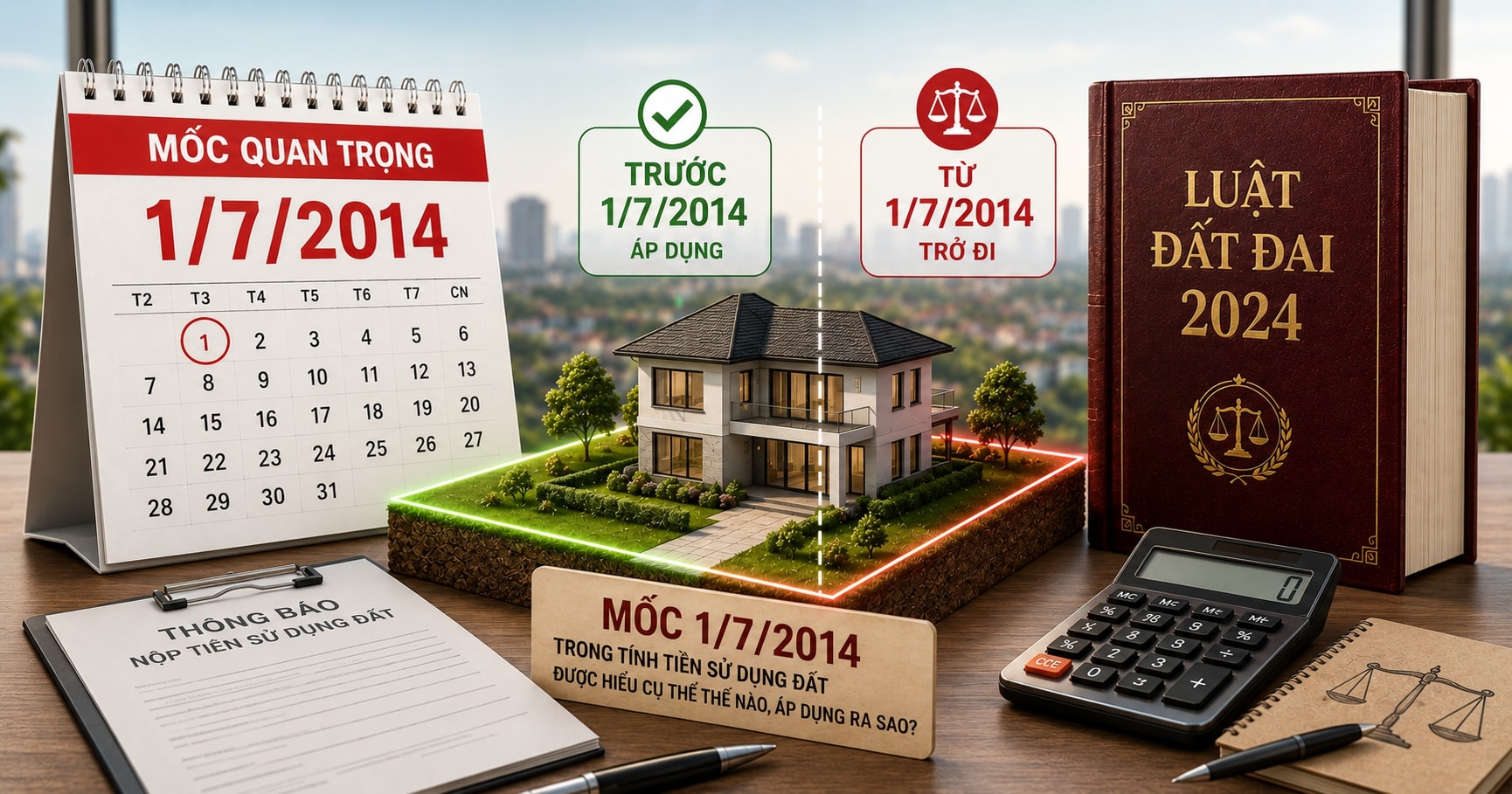 Mốc 1/7/2014 trong tính tiền sử dụng đất được hiểu cụ thể thế nào, áp dụng ra sao?- Ảnh 1. Mốc 1/7/2014 trong tính tiền sử dụng đất được hiểu cụ thể thế nào, áp dụng ra sao?- Ảnh 1.