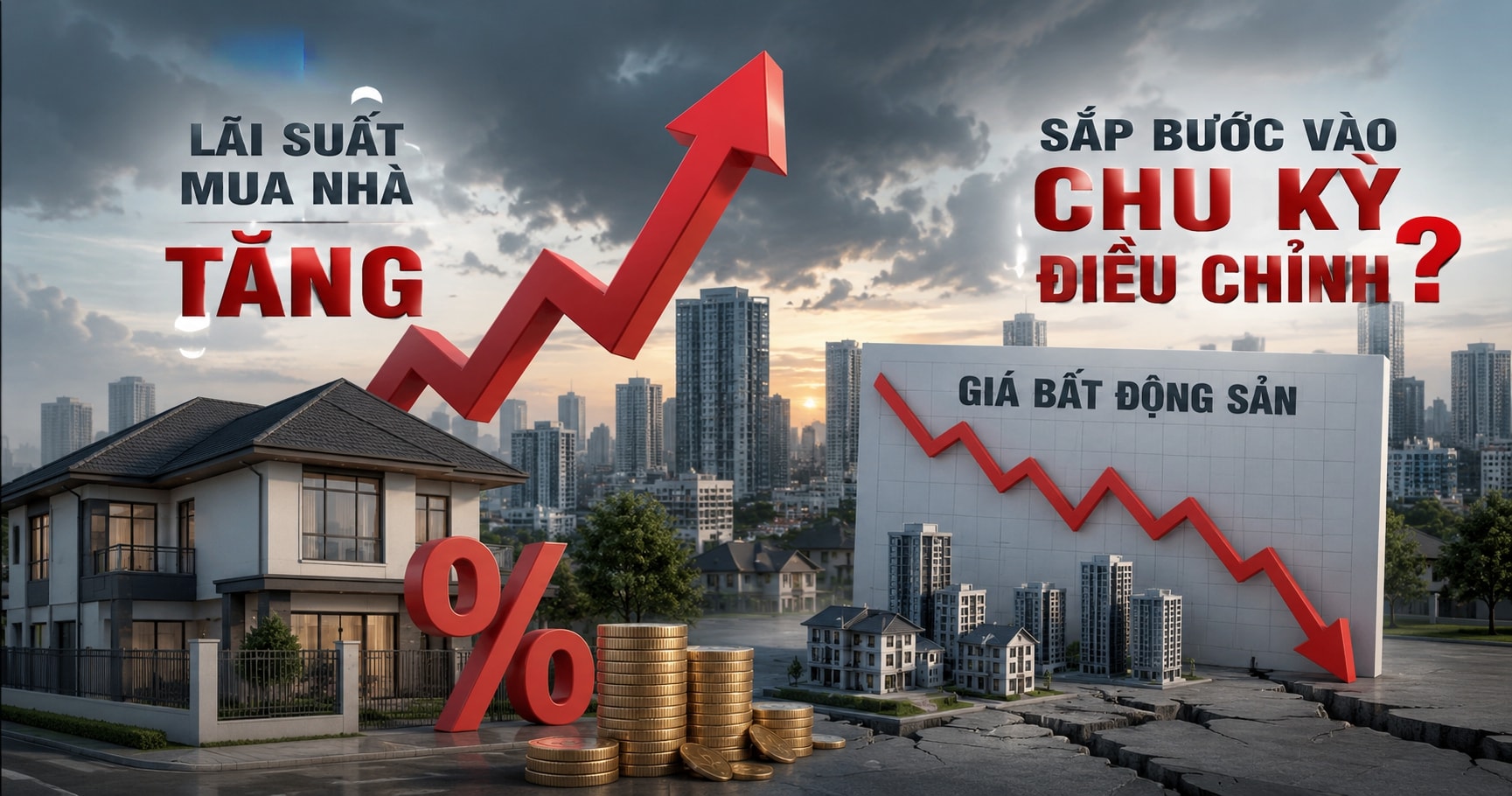 Lãi suất mua nhà tăng, giá bất động sản sắp bước vào chu kỳ điều chỉnh?- Ảnh 1.