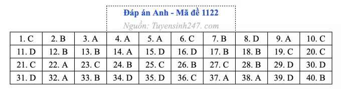 Đề thi môn Tiếng Anh tốt nghiệp THPT 2026, cập nhật đáp án - Ảnh 26.