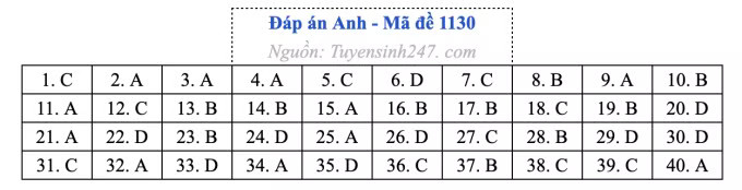 Đề thi môn Tiếng Anh tốt nghiệp THPT 2026, cập nhật đáp án - Ảnh 34.
