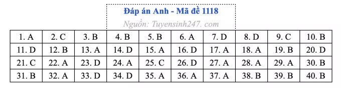 Đề thi môn Tiếng Anh tốt nghiệp THPT 2026, cập nhật đáp án - Ảnh 22.
