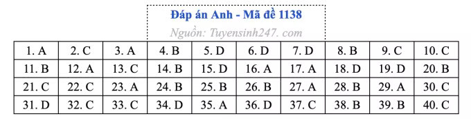 Đề thi môn Tiếng Anh tốt nghiệp THPT 2026, cập nhật đáp án - Ảnh 42.