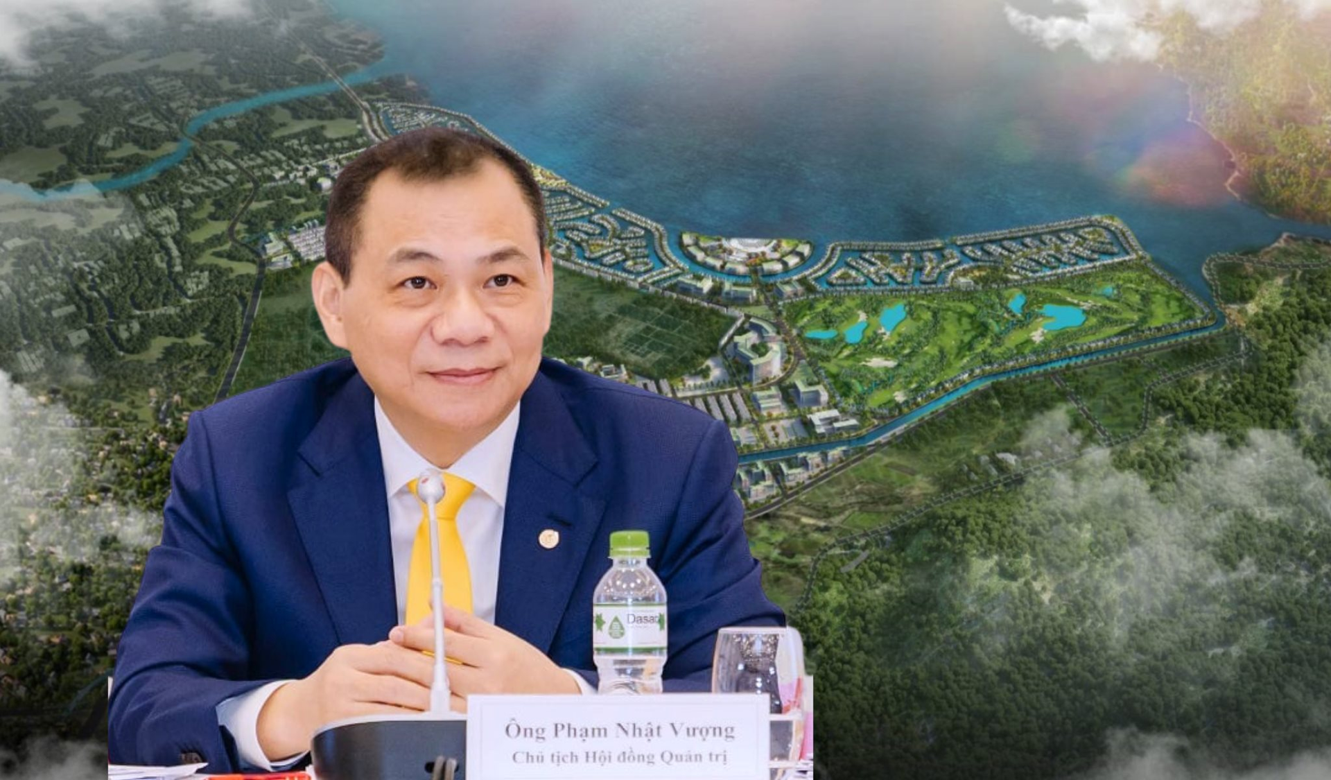 Tỷ phú Phạm Nhật Vượng đích thân mang dàn VinFast VF9 đi thị sát siêu dự án 1.080ha
