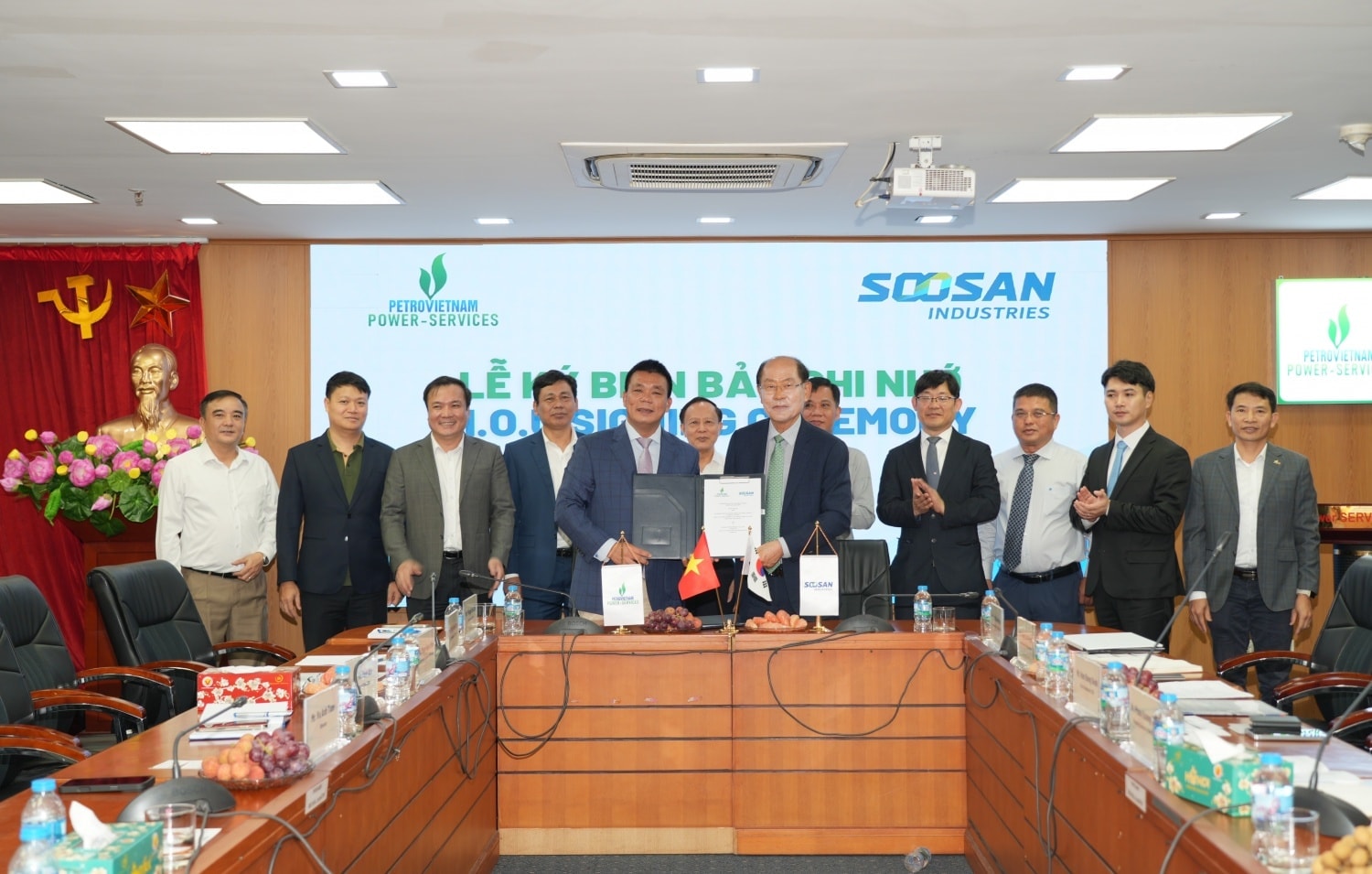 PV Power Services và SOOSAN ký kết Biên bản ghi nhớ hợp tác