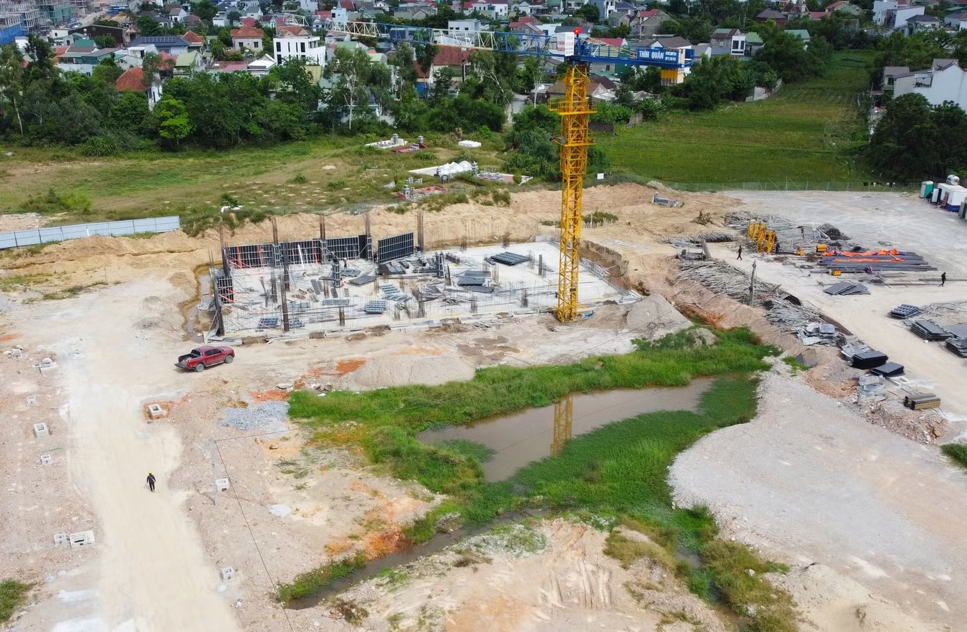 Dự án Khu nhà ở Mỹ Thượng tại phường Vinh Lộc, Nghệ An. Cảnh báo chiêu trò 'đặt cọc, giữ chỗ' nhà ở xã hội - Ảnh 1.