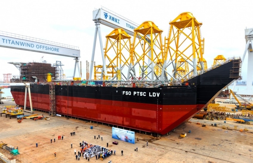 Tháng 22026, kho nổi FSO PTSC LDV được hạ thủy phục vụ phát triển mỏ Lạc Đà Vàng