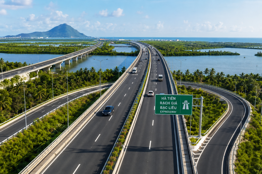 Cao tốc dài 212km đi qua 3 tỉnh, thành miền Tây vừa nhận chỉ đạo mới từ Bộ Xây dựng- Ảnh 1.