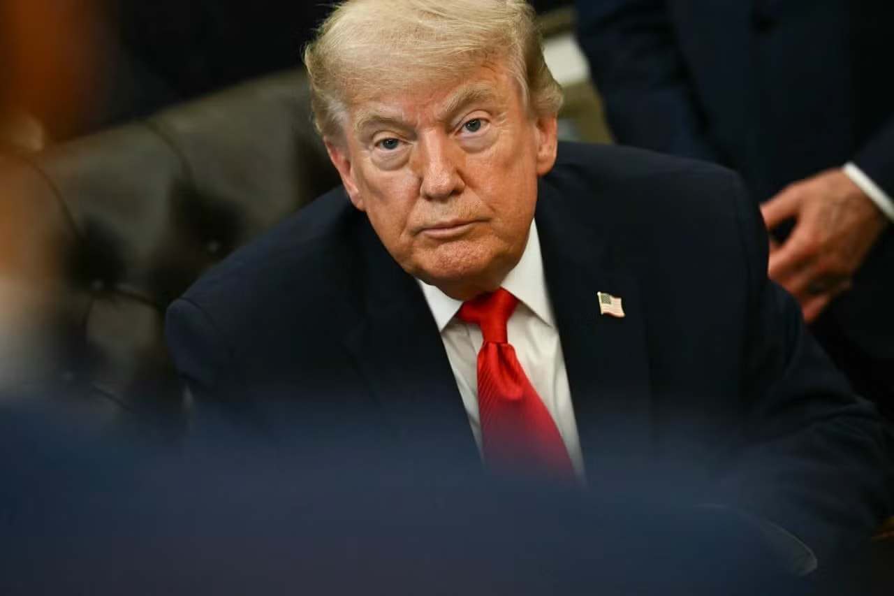 Tổng thống Mỹ Donald Trump. Tổng thống Mỹ Trump: Thỏa thuận với Iran dự kiến ký vào Chủ nhật - Ảnh 1.