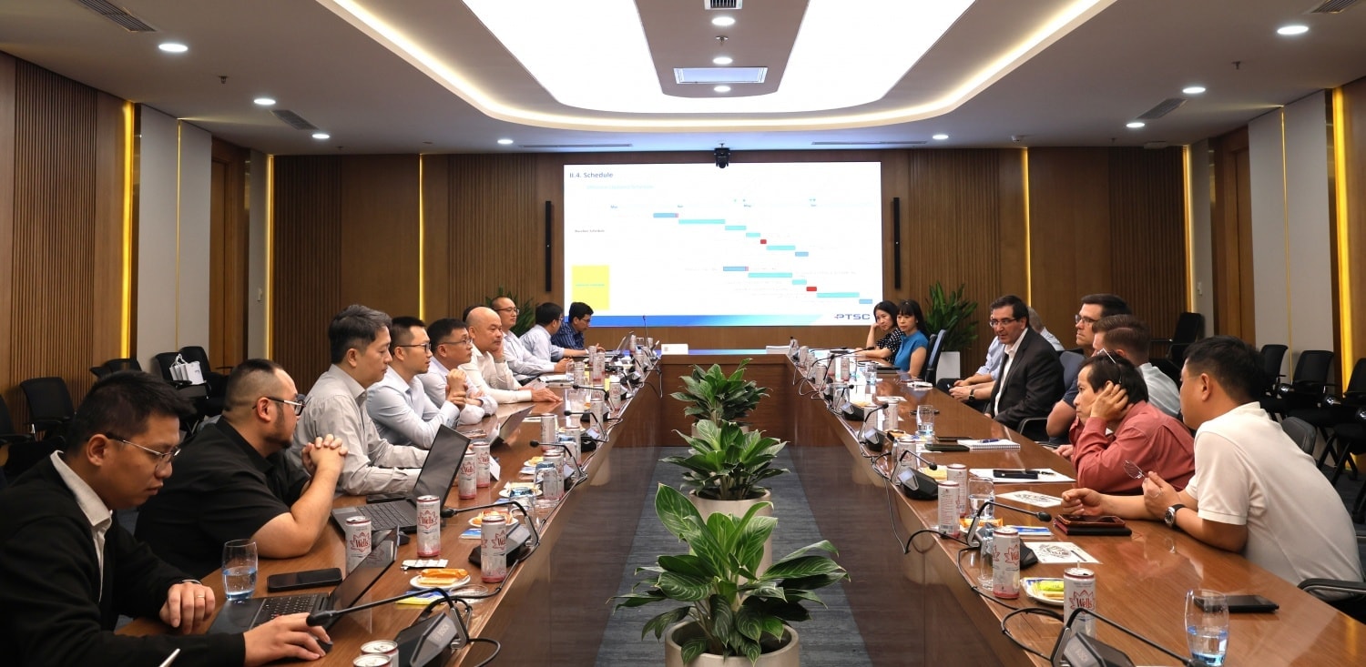 PTSC tiếp đón và làm việc với đoàn lãnh đạo cấp cao của Murphy Oil Corporation tại trụ sở Tổng công ty