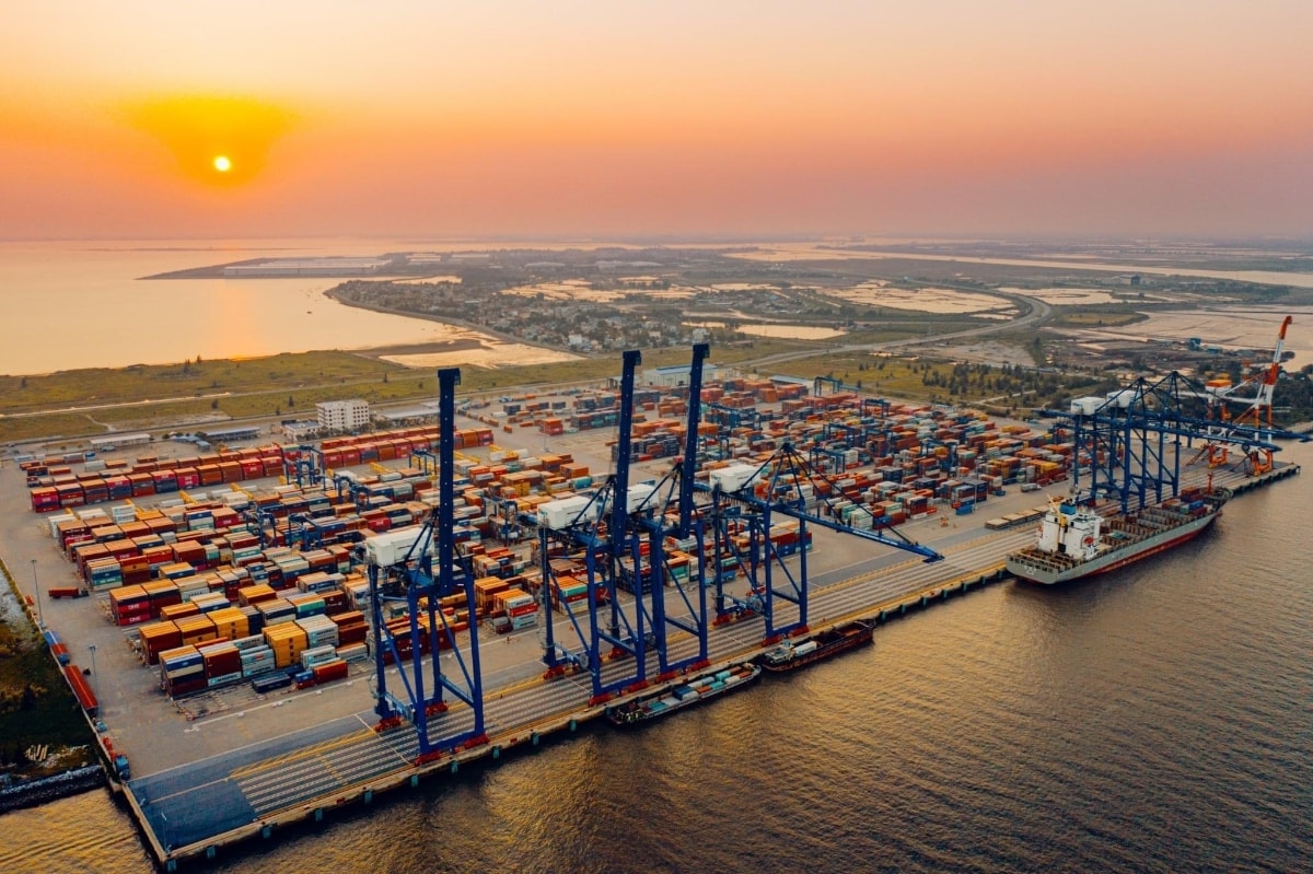 Cảng biển Hải Phòng. Ảnh: Internet. 